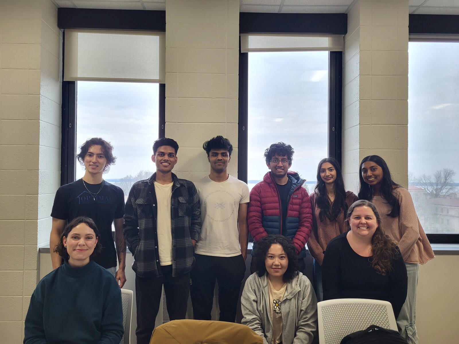 Photo of the OSPO Spring 2025 Intern Cohort.