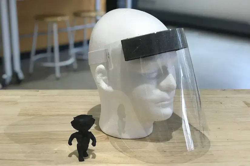 The Badger Shield face mask.