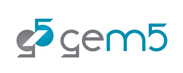 Logo for the gem5 project.