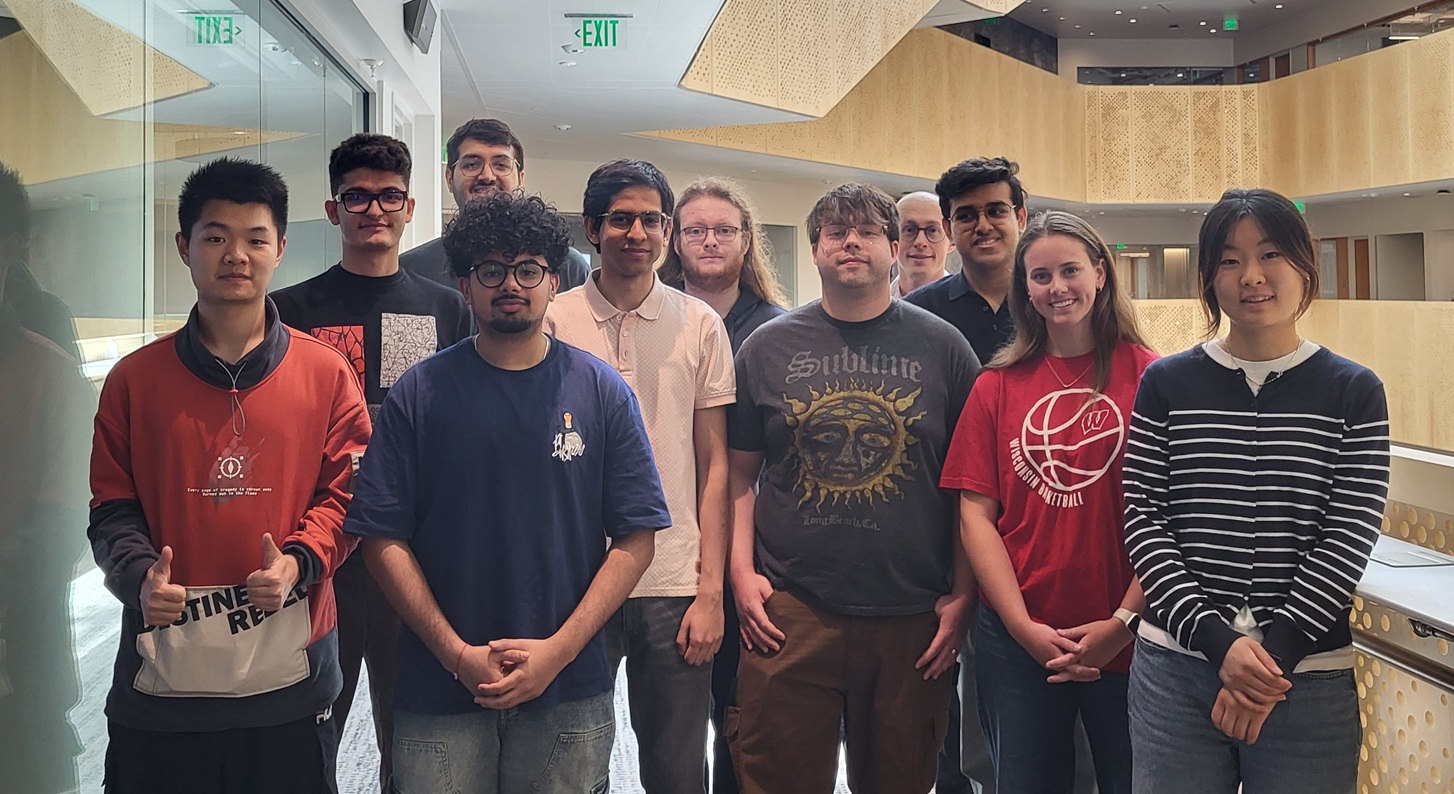 Group picture of the OSPO Summer 2026 internship cohort.